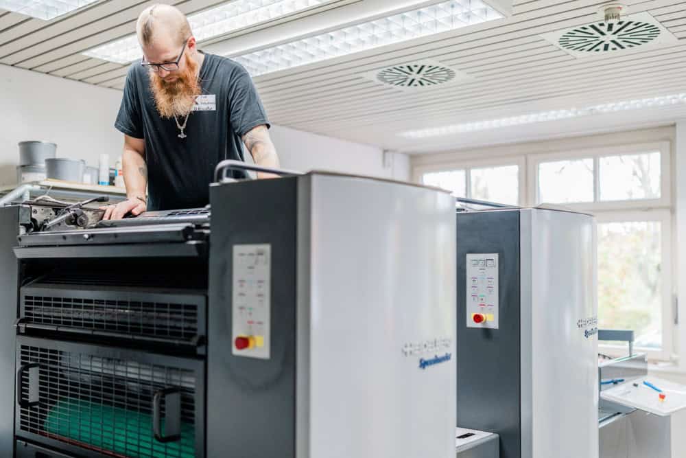 offset druck industriebetriebe